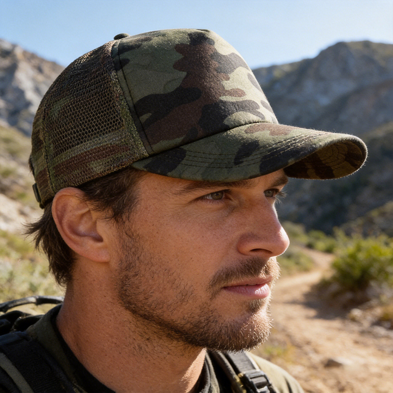 Custom Mesh Trucker Hat